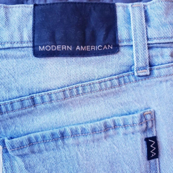 💚5/$25  MODERN AMERICAN West Side Denim Jean Shorts Size 6 (27) - Picture 8 of 15